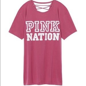 PINK NATION! Victoria’s Secret Pink Lace Back